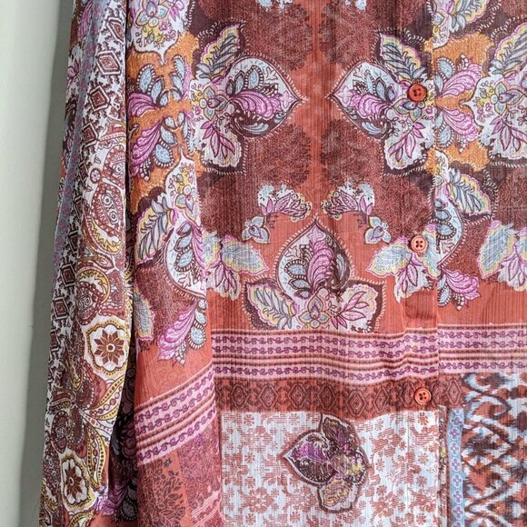 Cream brand Gusta paisley blouse - Picture 7 of 7